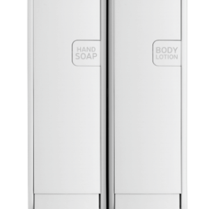 EZ Shower Duo White-White Dispenser