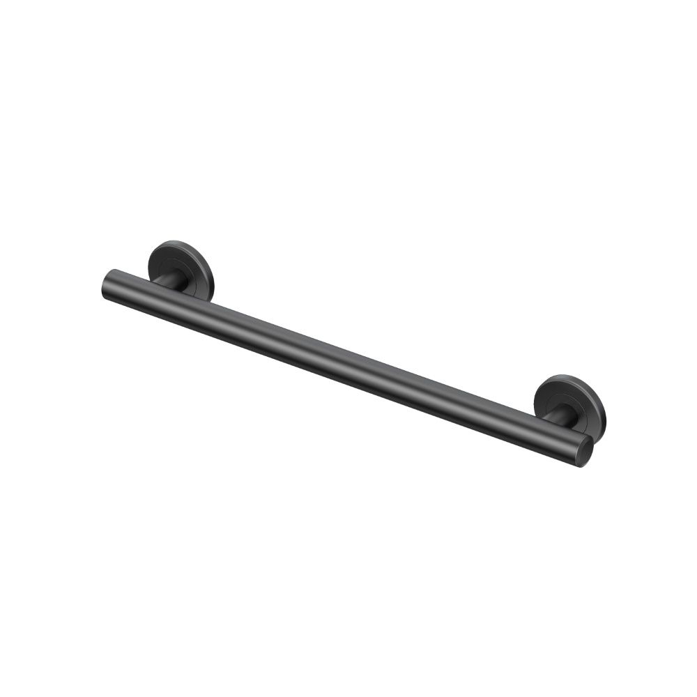 Gatco Latitude² Grab Bar 18″ Matte Black Frank & Ron Hotel