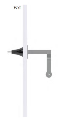 WingIts - LINEAR Transitional™ Toilet Paper Holder with Spindle - Installation