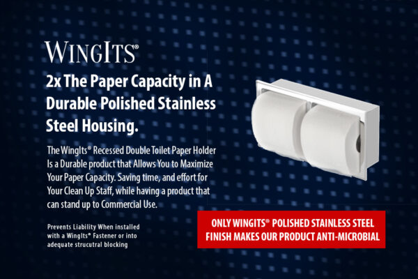 WingIts - Recessed Double Toilet Paper Holder_2