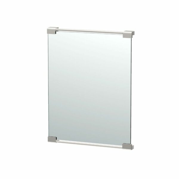 Gatco - Fixed Mount Décor Mirrors - Size Small - Vertical - Satin Nickel