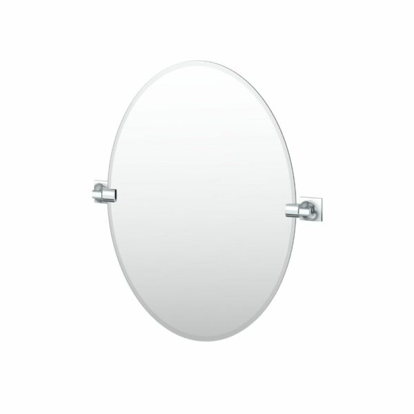 Gatco - Waterline Oval Mirror - Size Small - Chrome