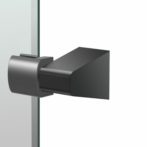 Gatco - A-Line Oval Mirror - Matte Black - Wall Hanger