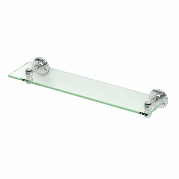 Gatco - Café Glass Shelf - Rectangle Glass Shelf - Chrome