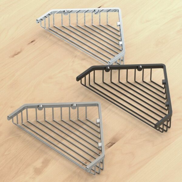 Gatco - Corner Shower Baskets - 9.25 Inches