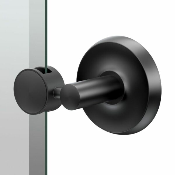 Gatco - Designer II Oval Mirror - Matte Black - Wall Hanger