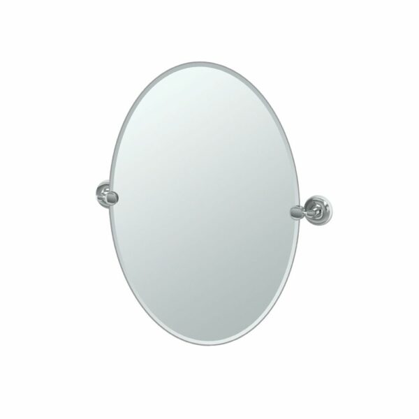Gatco - Designer II Oval Mirror - Size Small - Chrome