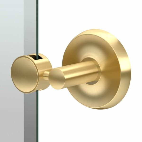 Gatco - Designer II Rectangle Mirror - Brushed Brass - Wall Hanger