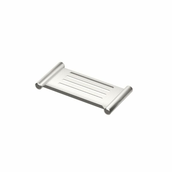 Gatco - Elegant Shower Shelves - Size Small - Rectangle - Satin Nickel