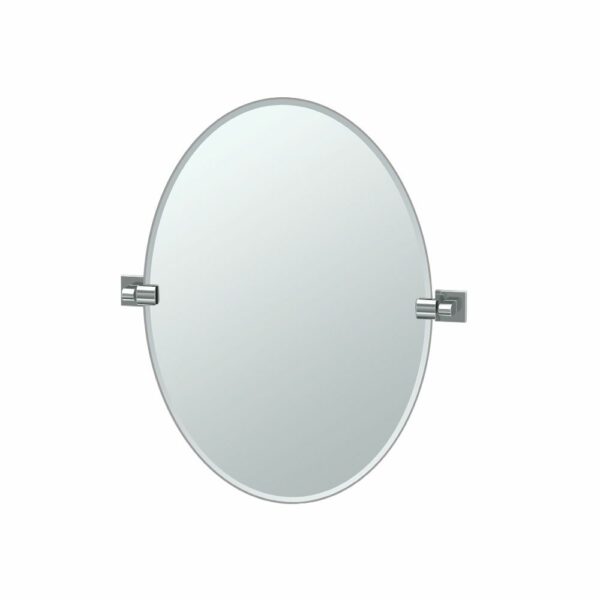 Gatco - Elevate Oval Mirror - Size Small - Chrome