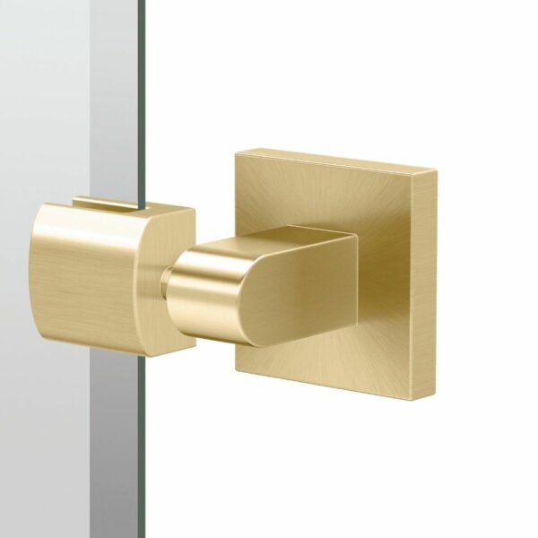 Gatco - Elevate Rectangle Mirror - Brushed Brass - Wall Hanger