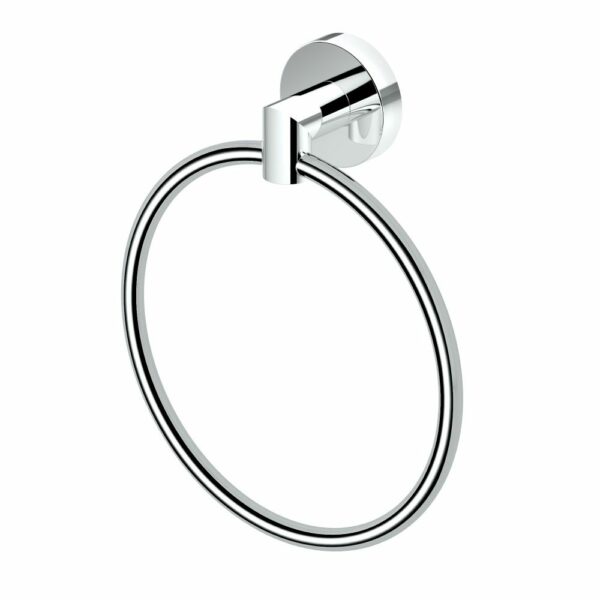 Gatco - Glam Towel Ring - Chrome
