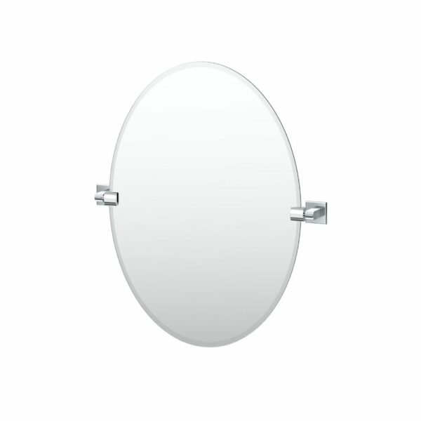 Gatco - Mode Oval Mirror - Size Small - Chrome