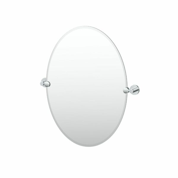 Gatco - Reveal Oval Mirror - Size Small - Chrome