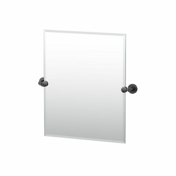 Gatco - Reveal Rectangle Mirror - Size Small - Matte Black