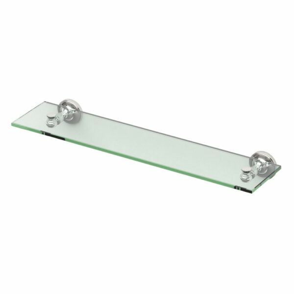 Gatco - Tavern Glass Shelf - Rectangle Glass Shelf - Chrome