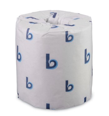 Boardwalk - 2-Ply Toilet Tissue, Septic Safe, White, 156.25 ft Roll Length, 500 Sheets per Roll, 96 Rolls per Carton