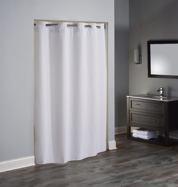 Hookless - Shower Curtains - Boutique Reflection
