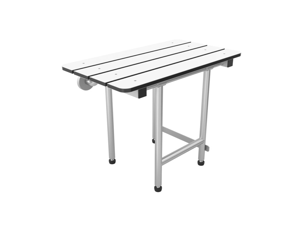WingIts Rectangular Shower Seat Slat Top 32″ x 15″ Phenolic